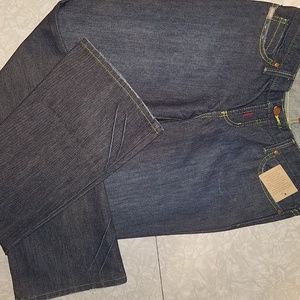 Cruel Girl Low and Lean Wide Leg Jeans Western